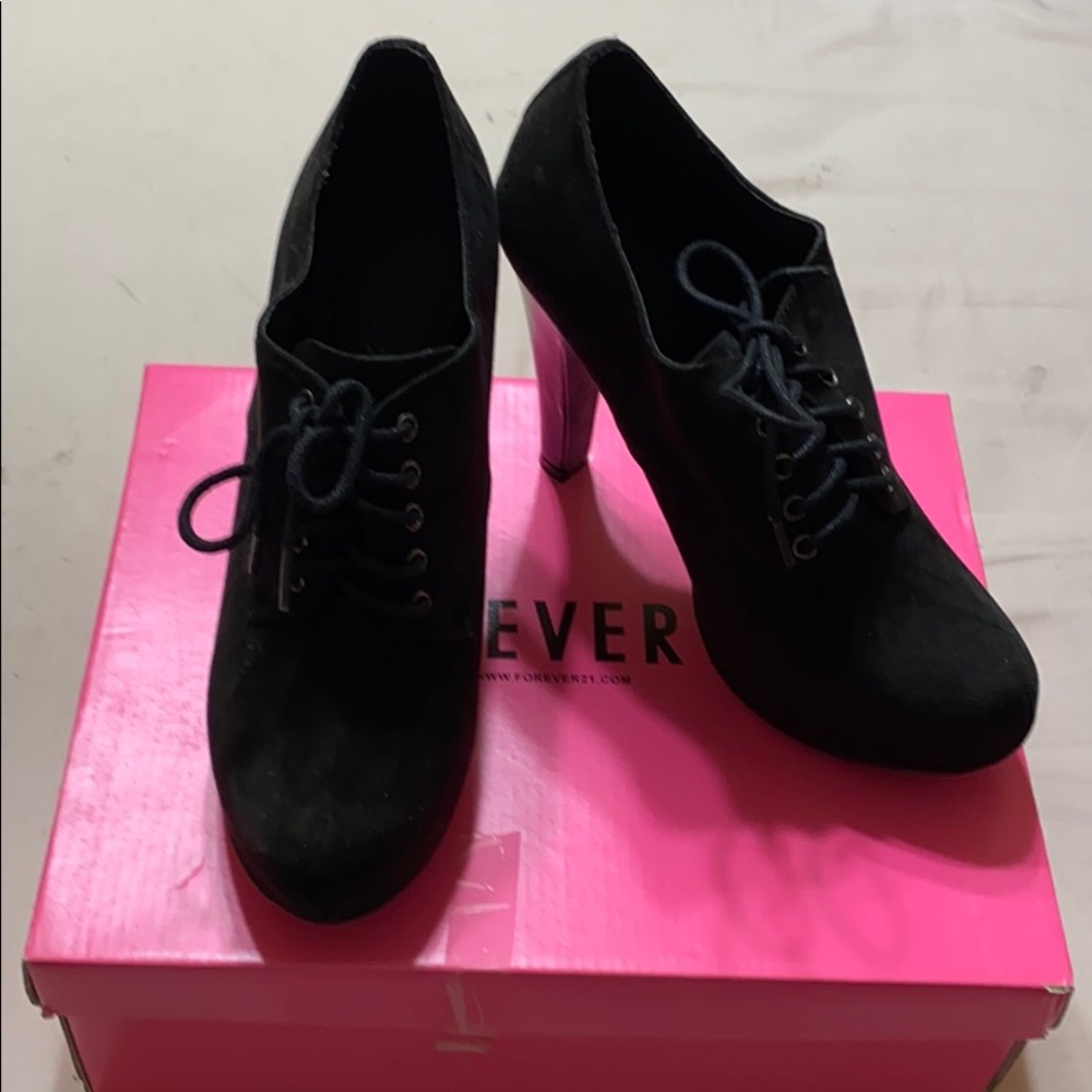 Forever 21 - Ankle Boots High-Heel Lace-up